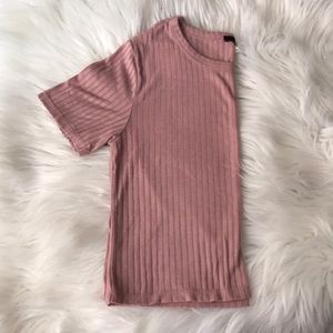 • F21 Blush Crop Top •